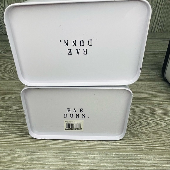 Rae Dunn Tin Recipe Box w/ 24 Cards sealable flour & tea decorative containers - Picture 10 of 16